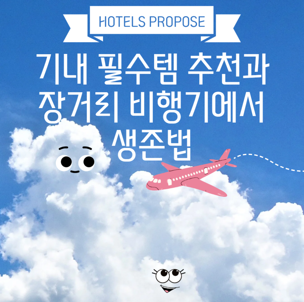 기내 필수템 추천